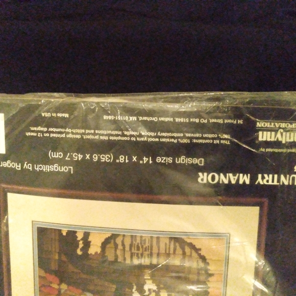 Country Manor Longstitch Embroidery Kit - Picture 2 of 4